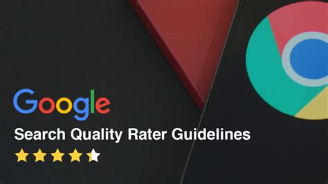 what are google's quality rater guidelines for
